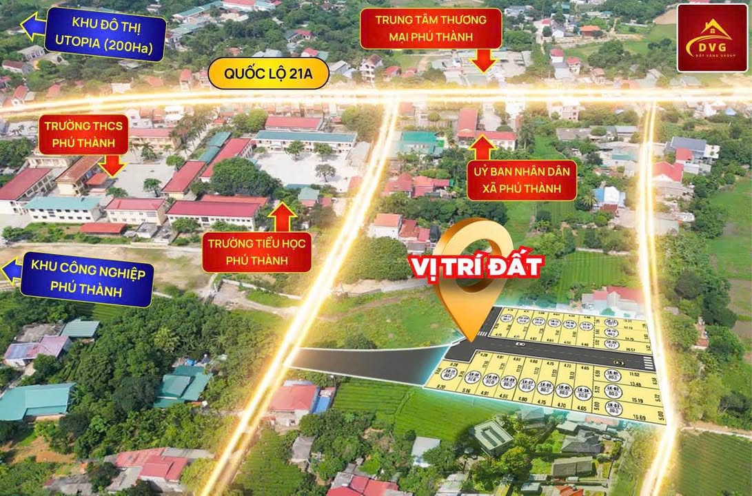 Đất nền Phú Thành, Lạc Thủy 80m² - Cơ hội đầu tư sinh lời bền vững!