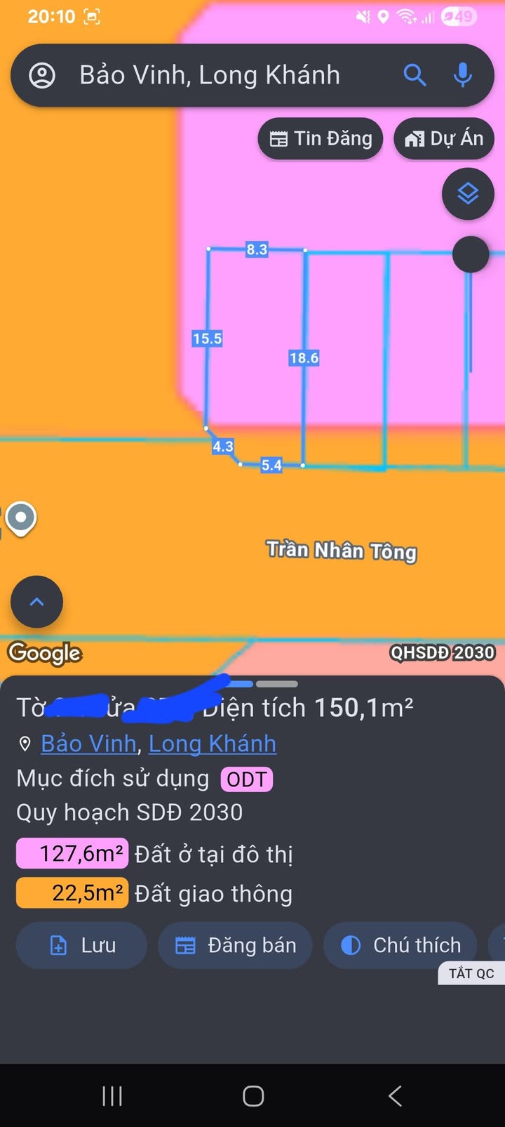 Đất nền Bảo Vinh Long Khánh 150m² giá 4 tỷ - Lô góc 2 mặt tiền nhựa chính!