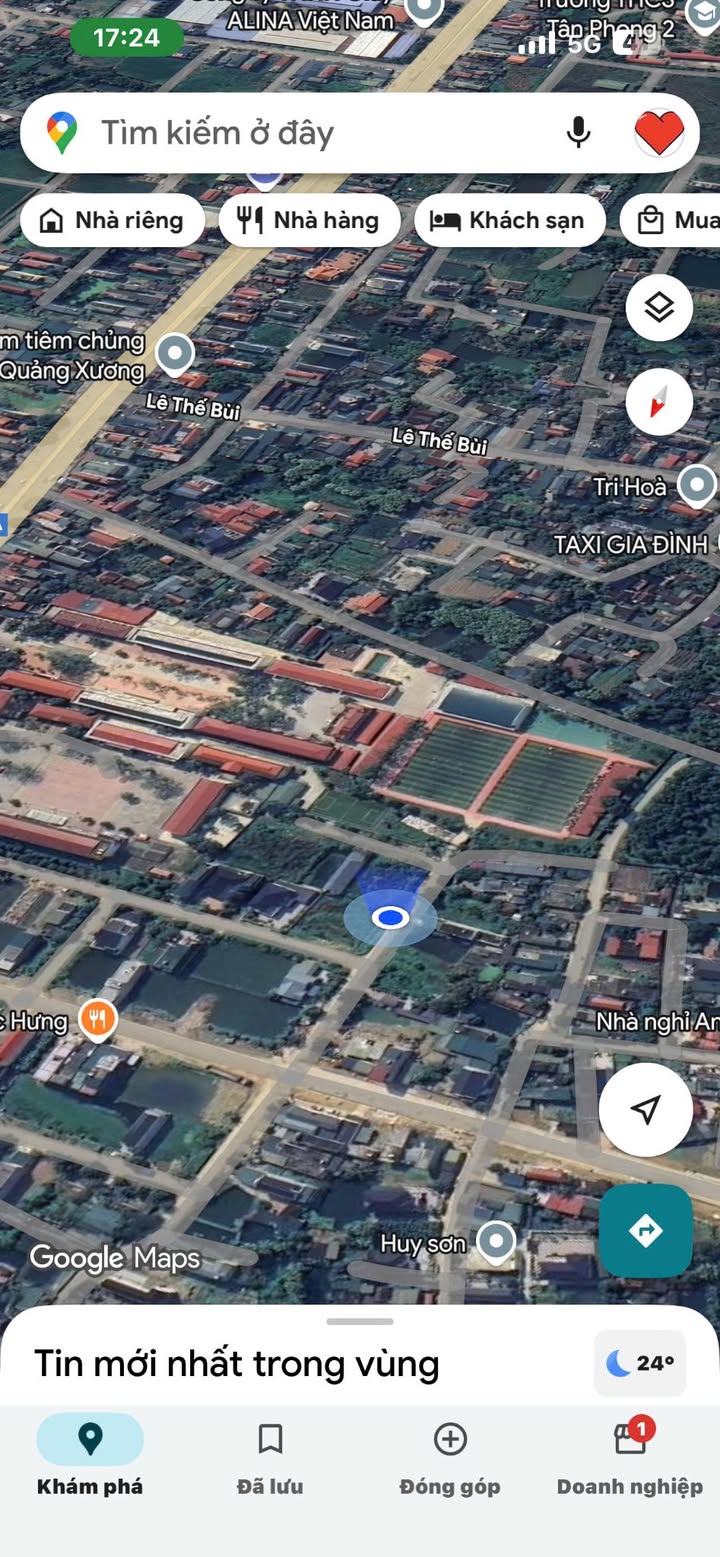 Đất nền 200m² tại thị trấn Tân Phong, Quảng Xương - Đường ô tô tránh nhau thoải mái!