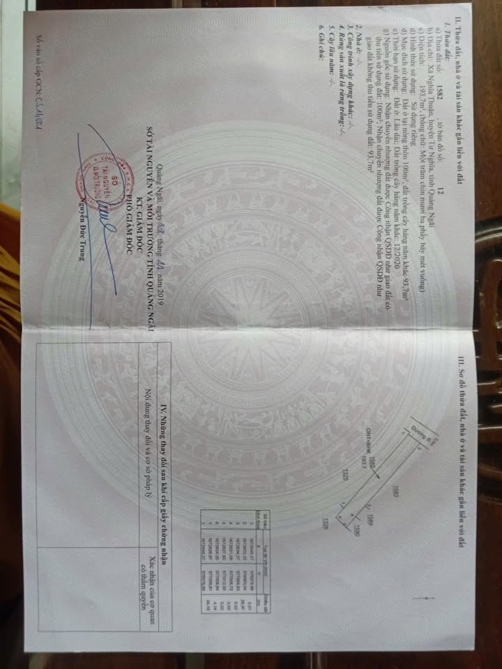 Đất nền Nghĩa Thuận, Tư Nghĩa 200m² giá 350 triệu - Cơ hội đầu tư hấp dẫn!