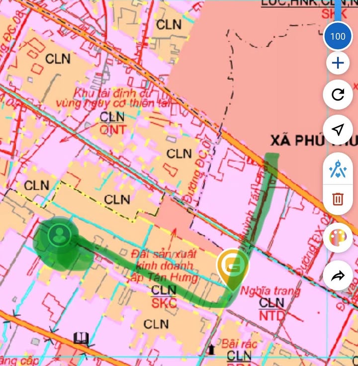 Đất nền 2000m² tại xã Châu Hưng, Bến Tre - Giá chỉ 800 triệu VND!