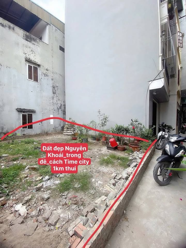 Đất Nguyễn Khoái, Quận Hai Bà Trưng, 46m² giá 7.3 tỷ - Cơ hội đầu tư tuyệt vời!