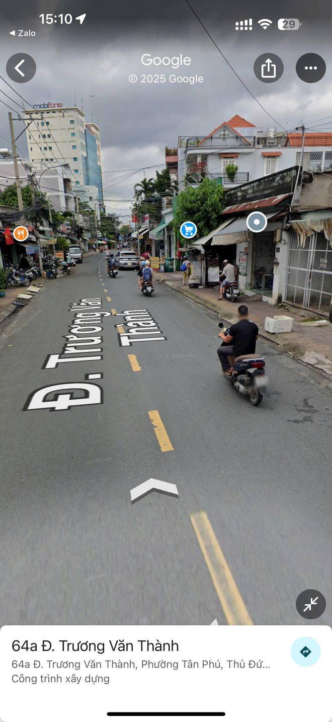 Đất mặt tiền Trương Văn Thành, Hiệp Phú, Quận 9, 94m² giá 10 tỷ - Đầu tư sinh lời ngay!