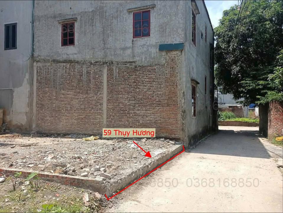 Đất thổ cư 59m² tại Thụy Hương 3 tỷ - Ô tô đỗ tận nơi, vị trí đẹp!