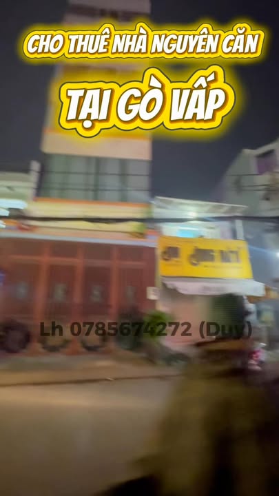 Cho thuê nhà mặt tiền đường Số 8 Gò Vấp 500m² - Phù hợp kinh doanh đa dạng!