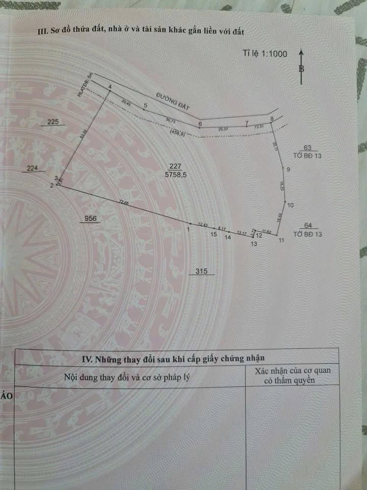 Đất nền Phước Hoà, Phú Giáo, Bình Dương 6000m² giá 5.3 tỷ - Tiềm năng đầu tư lớn!