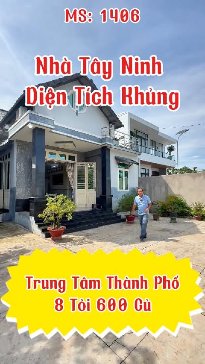 Nhà Mái Thái 600m² tại Tân Ninh, Tây Ninh - Sổ hồng riêng, vào ở ngay!