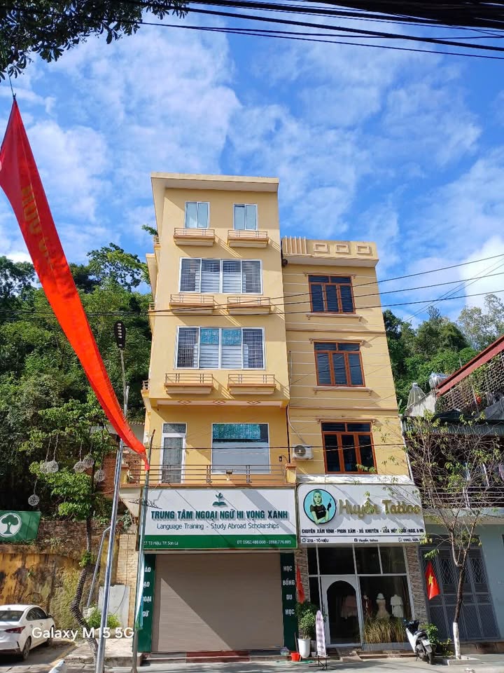 Nhà cho thuê mặt tiền Tô Hiệu, Sơn La 5 tầng - Không gian rộng rãi, thoáng mát!