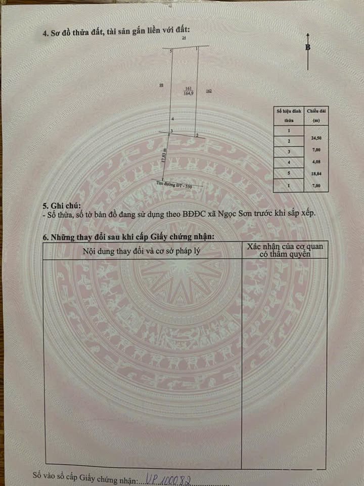 Đất thổ cư 161m² mặt đường TL3, xã Ngọc Sơn, giá chỉ 2 tỷ - Cơ hội đầu tư hấp dẫn!