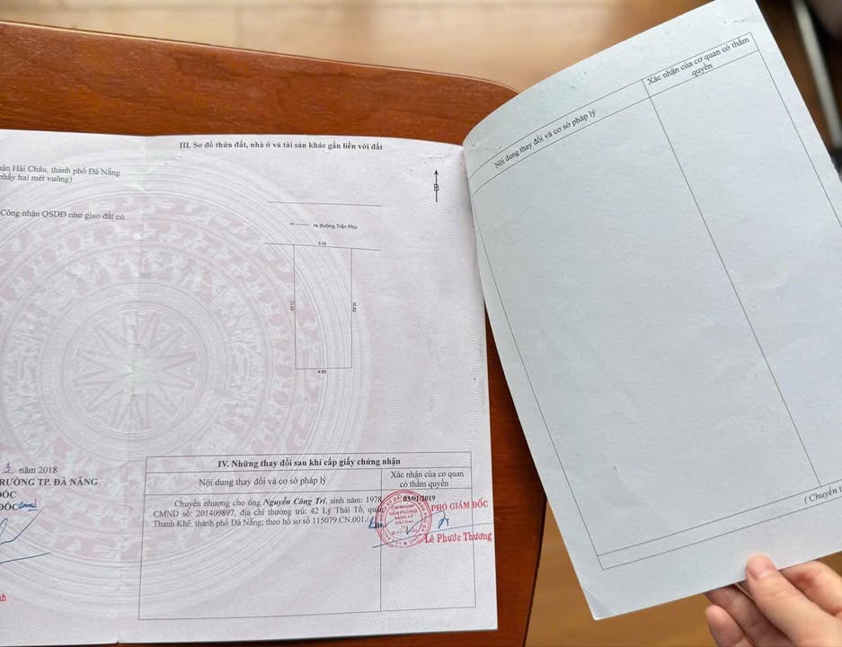 Đất Trần Phú 55m² giá 7 tỷ - Đối diện chợ Hàn sầm uất!