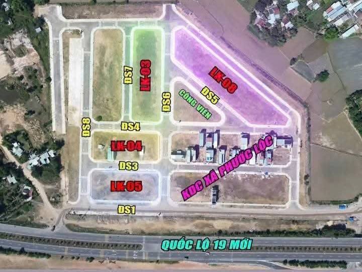 Đất nền xã Phước Lộc 120m² giá 1 tỷ - Lô đất đối lưng công viên!