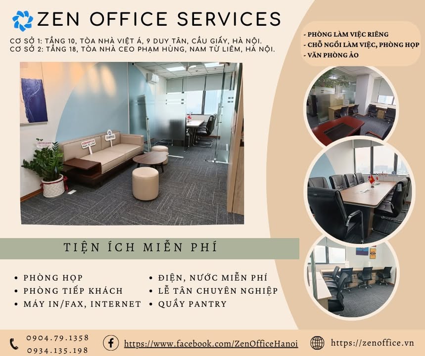 Văn phòng cho thuê tại Cầu Giấy 18m² - Ưu đãi tháng 11 hấp dẫn!