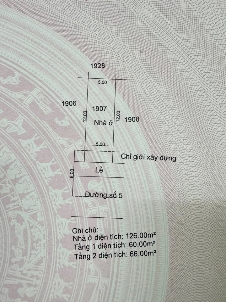 Nhà 2 tầng KDC Trần Anh, Long An 75m² giá 2.4 tỷ - Sổ hồng hoàn công
