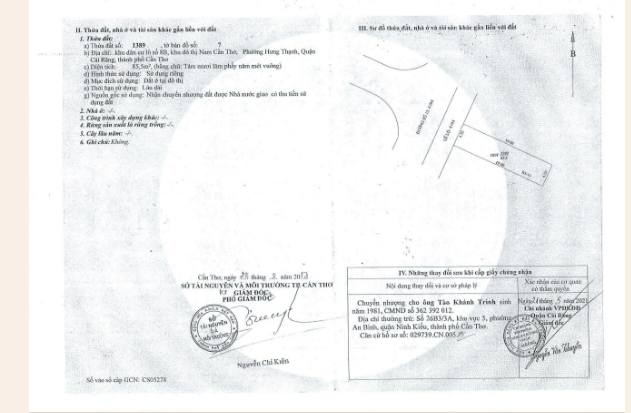 Đất nền KDC Nam Long Cần Thơ 85.5m² giá chỉ 3.966 tỷ - Cơ hội đầu tư sinh lời!