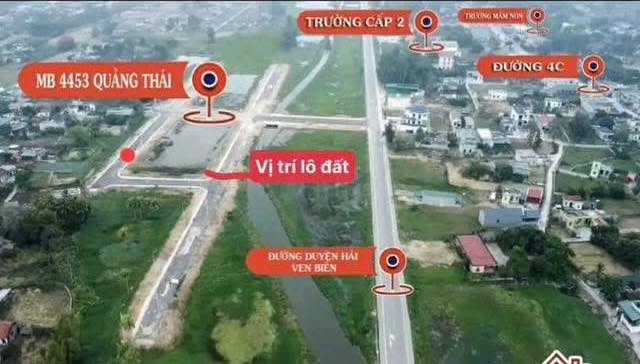 Đất nền mặt đường Duyên Hải, Quảng Thái 100m² - Giá chỉ 9xx triệu, đầu tư sinh lời!