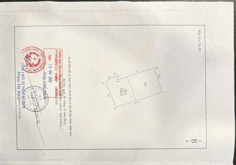 Đất nền 213 Giáp Nhất, Thanh Xuân, 120m² - Vị trí đắc địa, giá chỉ 24 tỷ!