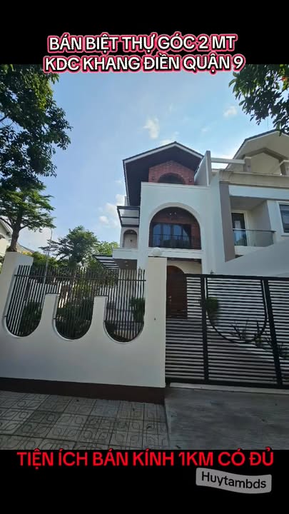 Biệt thự góc 2 mặt tiền Phước Long B, Thủ Đức 257m² giá 29 tỷ - Nhà mới xây 2025