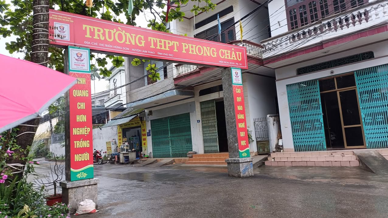 Đất nền thổ cư Lâm Thao 108m² giá 1.8 tỷ - Đối diện trường THPT Phong Châu!