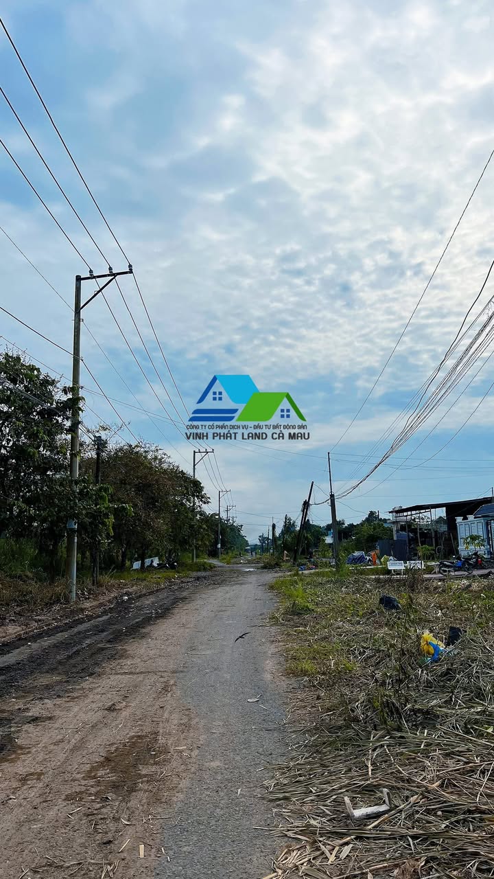 Bán đất nền Tôn Đức Thắng, Tân Thành, Cà Mau 112m² - Tiềm năng tăng giá cao!