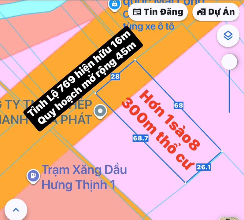 Đất nền Lộc An, Long Thành 1800m² giá 40 tỷ - Cơ hội đầu tư sinh lời!
