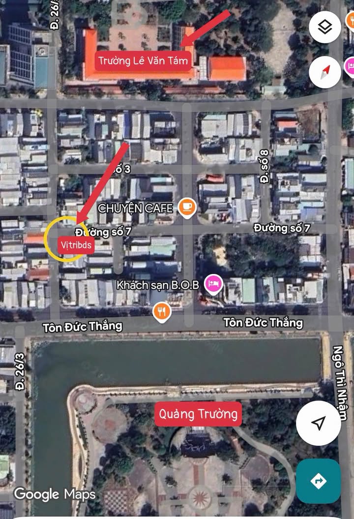 Đất nền góc đường 26/3, Phường 1, Cao Lãnh, 68m² - Thích hợp kinh doanh