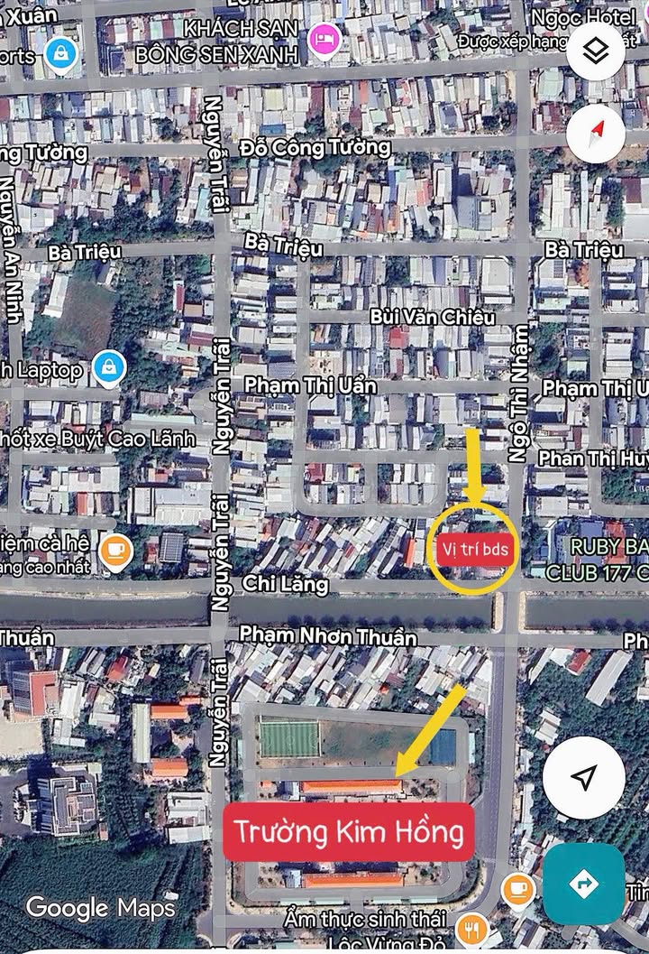 Đất nền đường Ngô Thời Nhậm, Cao Lãnh 158.8m² - Phù hợp kinh doanh mọi ngành nghề!