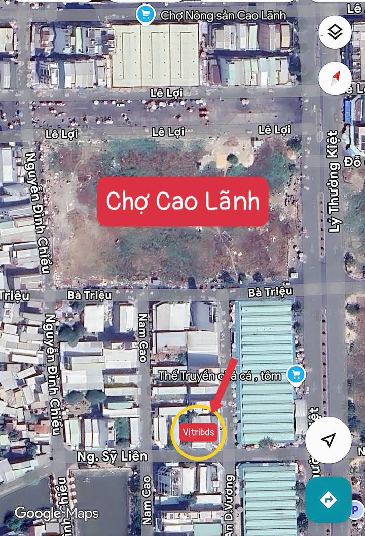 Nhà phố kinh doanh đường Ngô Sỹ Liên, Cao Lãnh 174m² - Vị trí đắc địa, giá thỏa thuận!