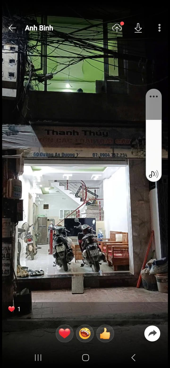 Nhà mặt tiền An Dương 42m² giá thỏa thuận - Sổ đỏ chính chủ, cần bán gấp!