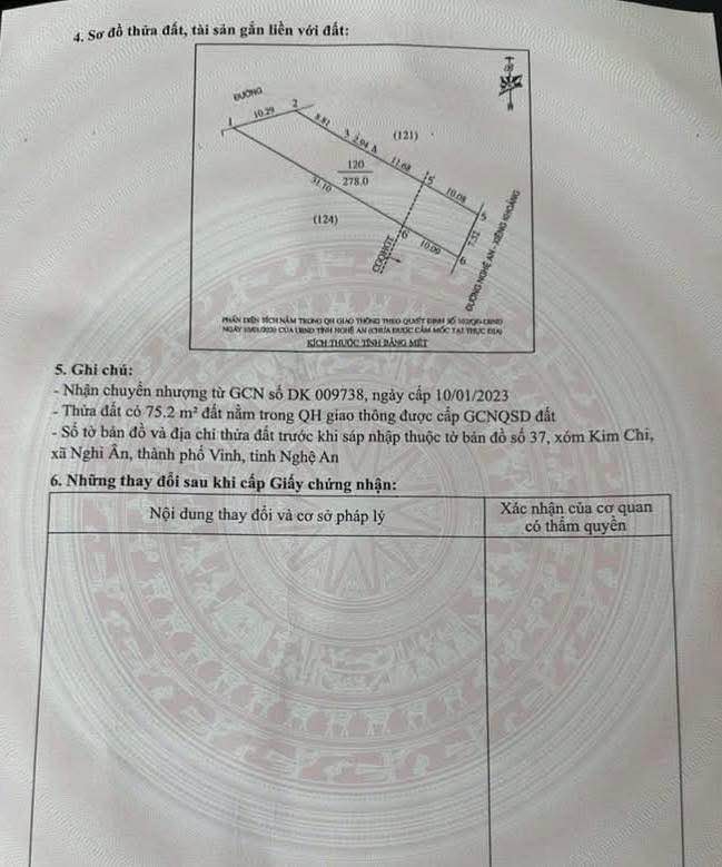 Lô đất vàng mặt đường Quốc lộ 46, phường Nghi An, 278m² - Cơ hội đầu tư hiếm có!