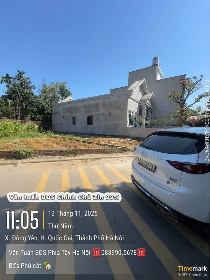 Đất nền 100m² xã Phú Cát, Quốc Oai - Giá đầu tư hấp dẫn!