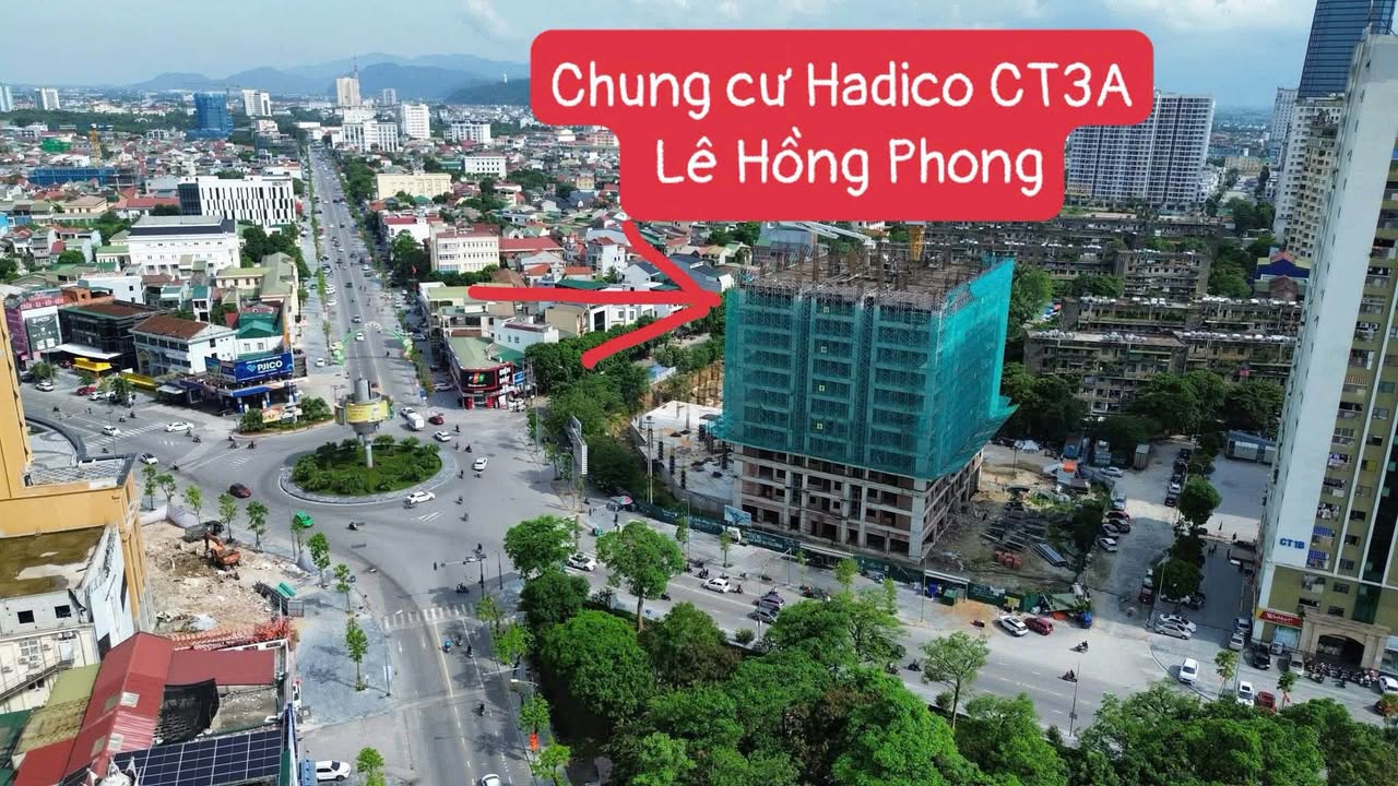 Căn hộ Chung cư Hadico CT3A Lê Hồng Phong 56.6m² giá 2.9 tỷ - Tầng đẹp, thông thoáng!