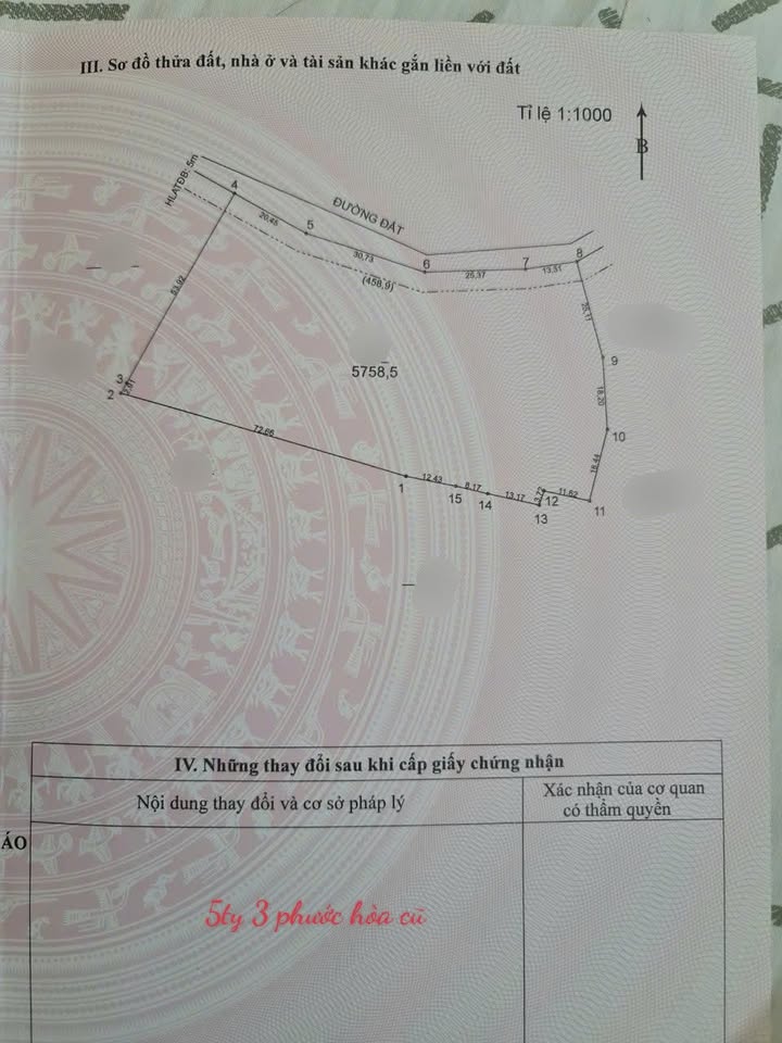 Đất nông nghiệp Phước Hòa, Phú Giáo 2052m² giá 5.3 tỷ - Đầu tư sinh lời hấp dẫn!