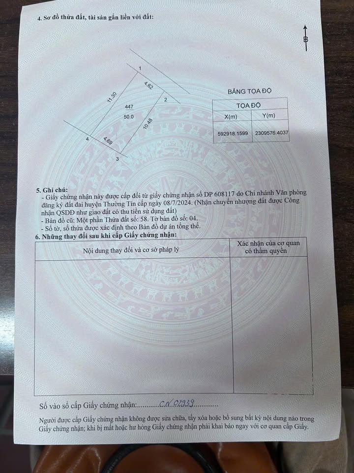 Đất Vân Tảo - 50m² giá 3 tỷ - Vị trí vàng gần Vành đai 4!