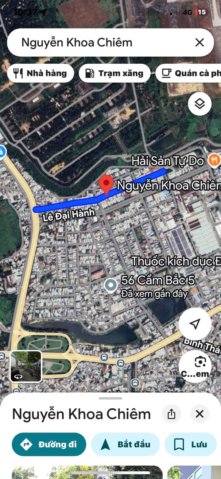 Nhà bán quận Cẩm Lệ Đà Nẵng 100m² giá 4.5 tỷ - Khu dân cư đông đúc, không ngập lụt!