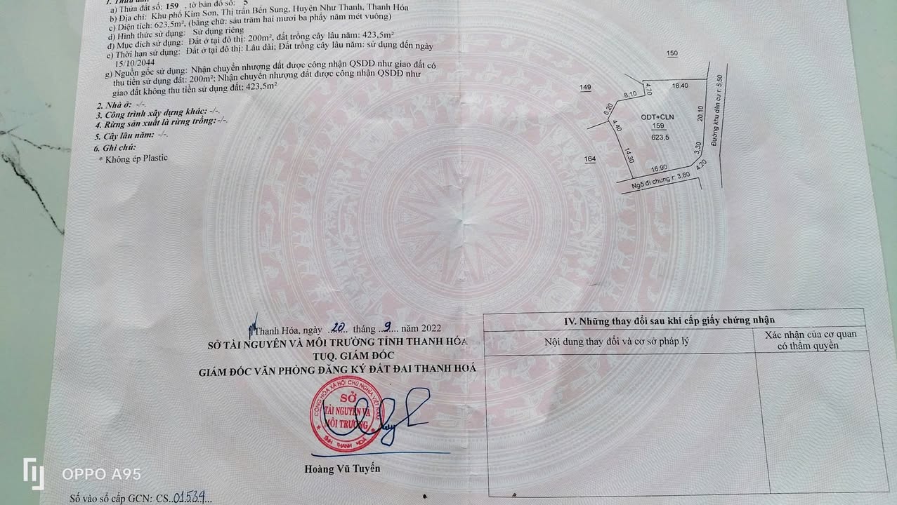 Đất nền Kim Sơn Như Thanh 400m² giá 2.5 tỷ - Tiềm năng đầu tư vượt trội!