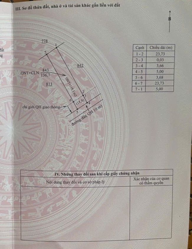 Đất thổ cư Hẻm cấp 1, Thôn 3 Cư Suê 135m² giá chỉ 3xx triệu - Cơ hội sở hữu đất nền lý tưởng!