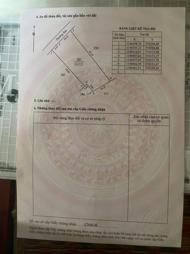 Đất lúa Tân Khánh Trung 1.517m² giá 1.3 tỷ - Pháp lý rõ ràng, thuận lợi đầu tư!