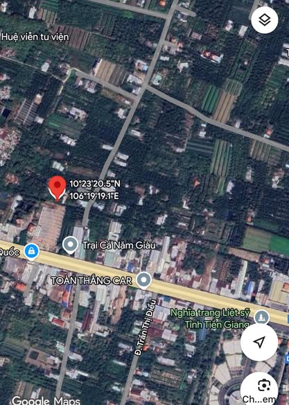 Đất nền Phường Trung An, Mỹ Tho 68m² chỉ 250 triệu - Cơ hội đầu tư hấp dẫn!