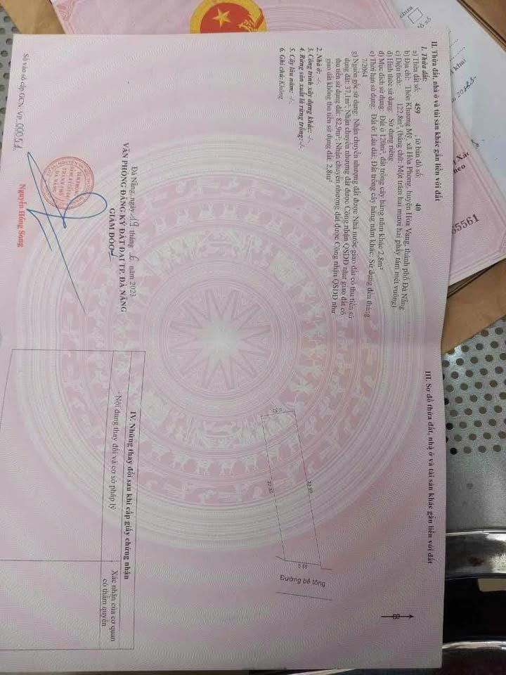 Đất Hòa Khương, Hòa Vang 123m² giá 890 triệu - Đầu tư sinh lời ngay!