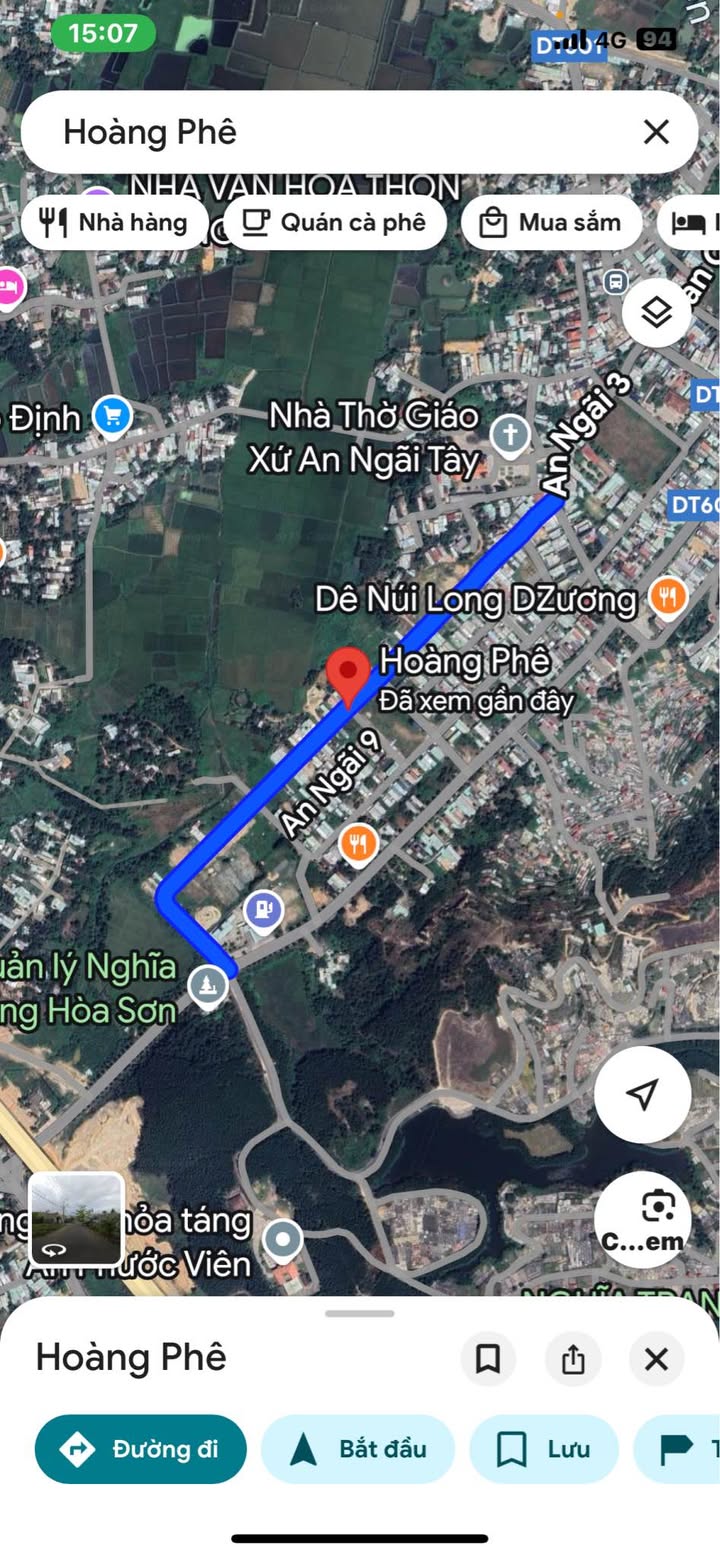 Bán lô đất đường Hoàng Phê, Hòa Khánh Mới, 99m² giá 2.75 tỷ - Vị trí đắc địa gần KCN!