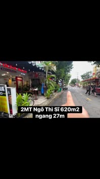Lô đất Ngô Thì Sĩ Đà Nẵng 620m² giá thỏa thuận - Vị trí đắc địa gần Lê Quang Đạo!