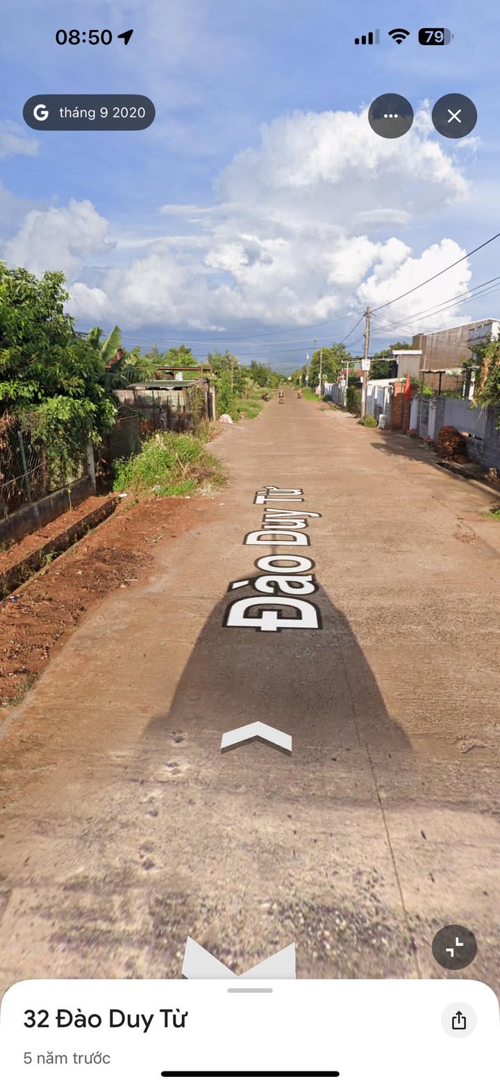 Đất nền Đào Duy Từ, Phước An, Krông Pắc 4569m² giá 500 triệu - Cơ hội đầu tư hấp dẫn!