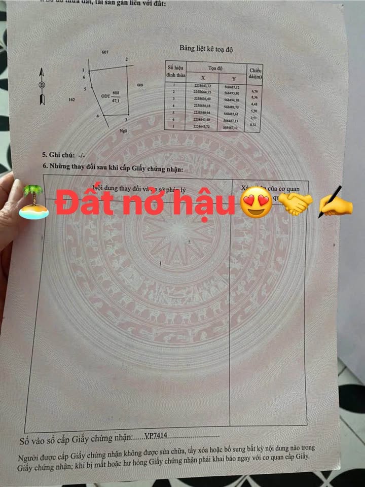 Đất nền đẹp tại ngõ 72 Mỹ Xá, 48m² giá 890 triệu - Đầu tư sinh lời ngay!