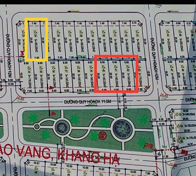 Đất Đà Sơn Đô Lương 185m² giá 3 tỷ - Lô áp góc, đường 36m!