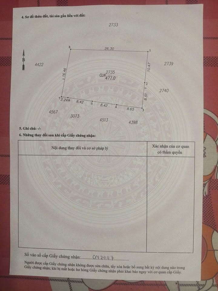 Đất nền Dĩ An 477m² giá 6.023 tỷ - Vị trí trung tâm thuận lợi