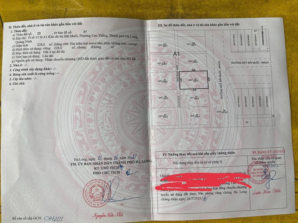 Townhouse Lideco Bãi Muối 228m² giá 7.104 tỷ - Mặt tiền đẹp, dân cư đông đúc!