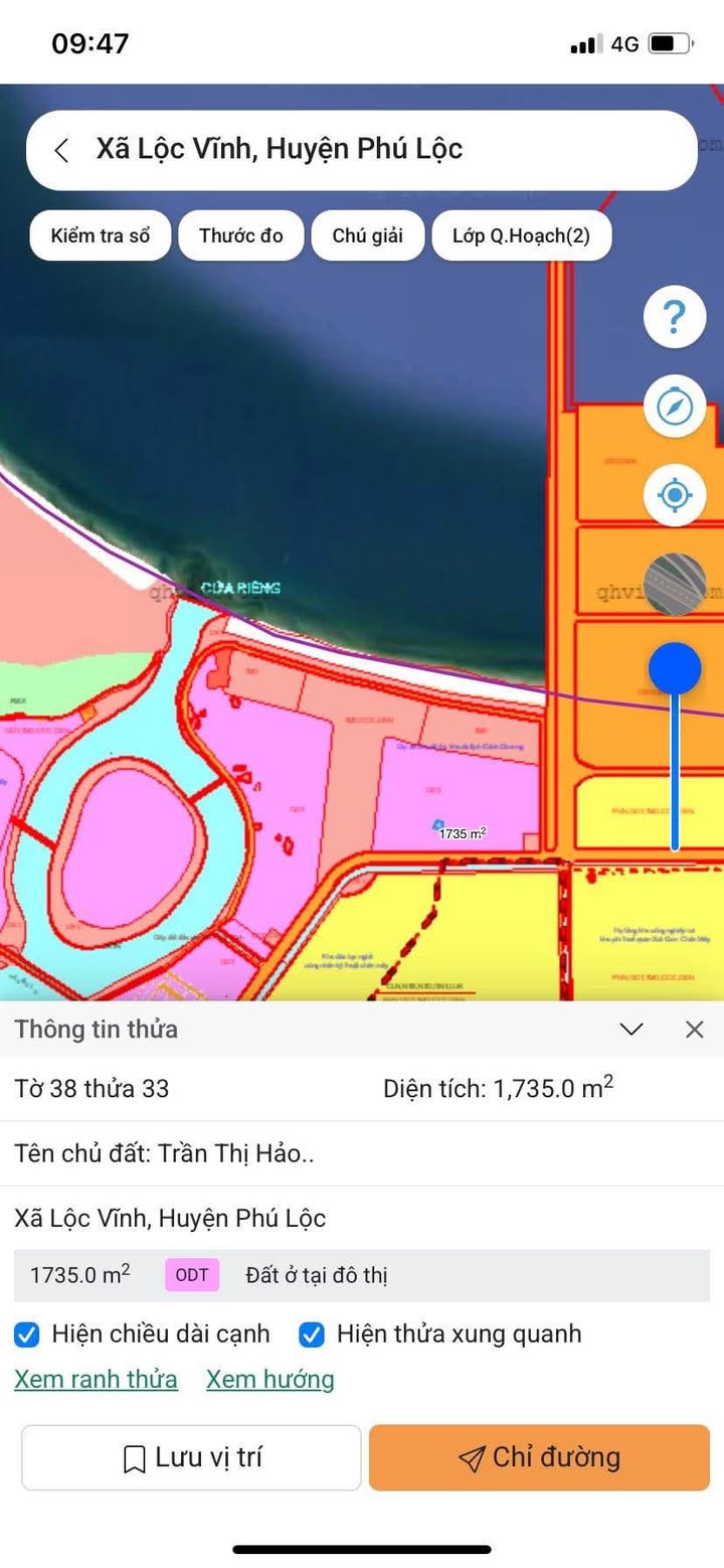 Đất thổ cư 294m² thôn Bình An, xã Chân Mây Lăng Cô - Giá chỉ 1.2 tỷ!