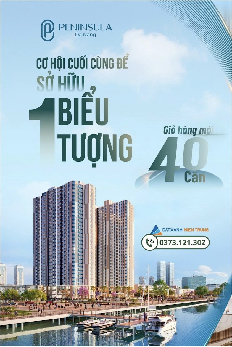 Căn hộ Peninsula Đà Nẵng 62m² giá thỏa thuận - Sở hữu ngay vị trí đắt giá!
