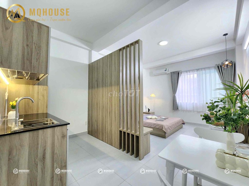 Căn hộ mới 100% tại Bàu Cát, Tân Bình 40m² giá chỉ 5.8 triệu - Nội thất đầy đủ!