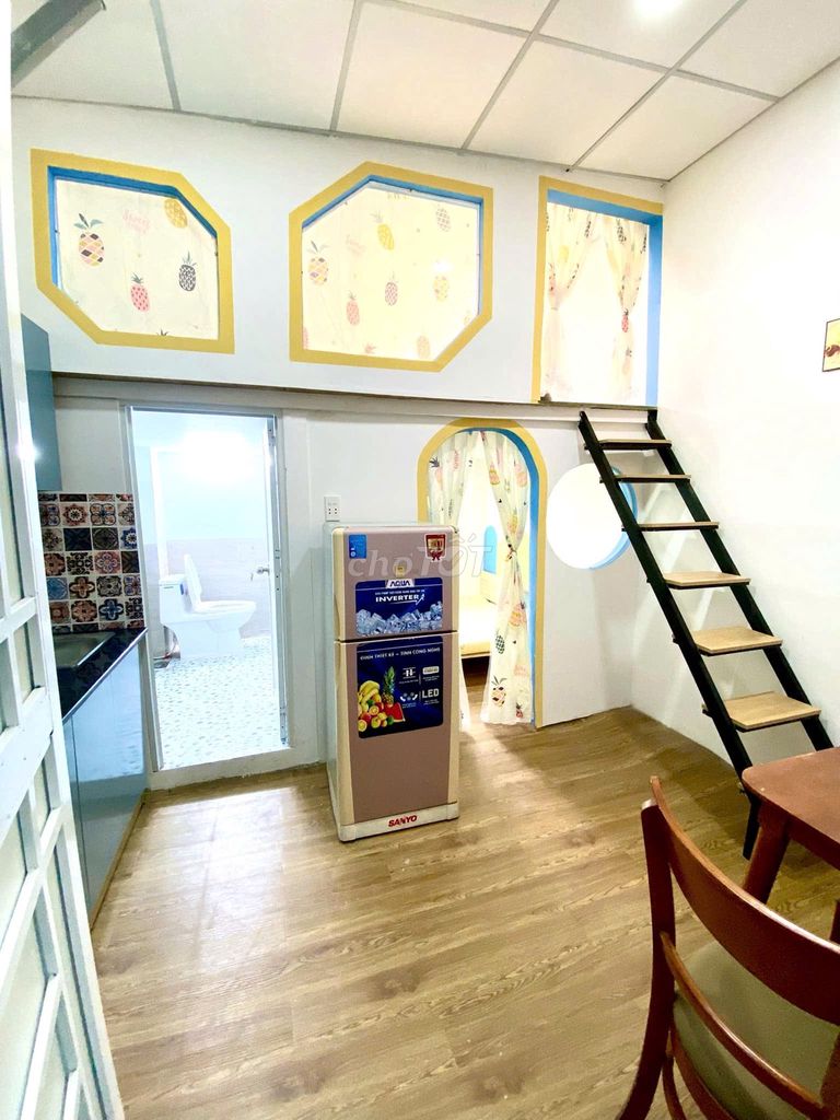 Căn hộ Duplex 1PN Lạc Long Quân 40m² giá 5.8 triệu - Thiết kế hiện đại, nội thất cao cấp!